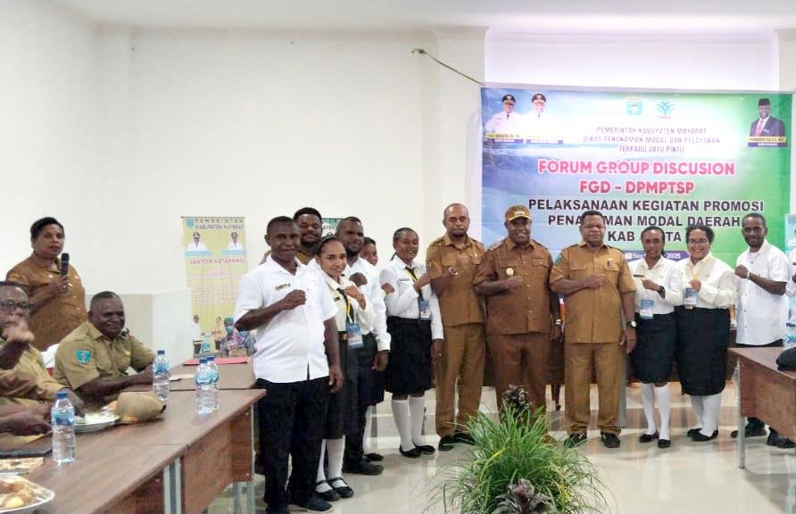 DINAS PENANAMAN MODAL DAN PELAYANAN TERPADU  SATU PINTU (DPMPTSP) KABUPATEN MAYBRAT