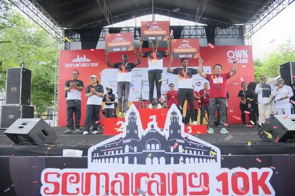 Sukses digelar, 3.000 peserta ikut Kompas Semarang 10 K. Foto: dok/pemkot