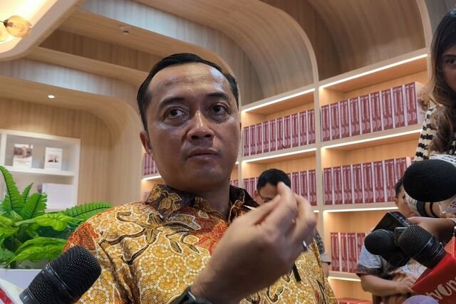 Menteri Sekretaris Negara (Mensesneg) Prasetyo Hadi di Kompleks Istana, Jakarta, Selasa (5/8/2025).(KOMPAS.com/Rahel)
