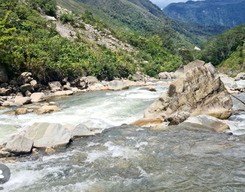 Sungai di Kabupaten Pegunungan Bintang